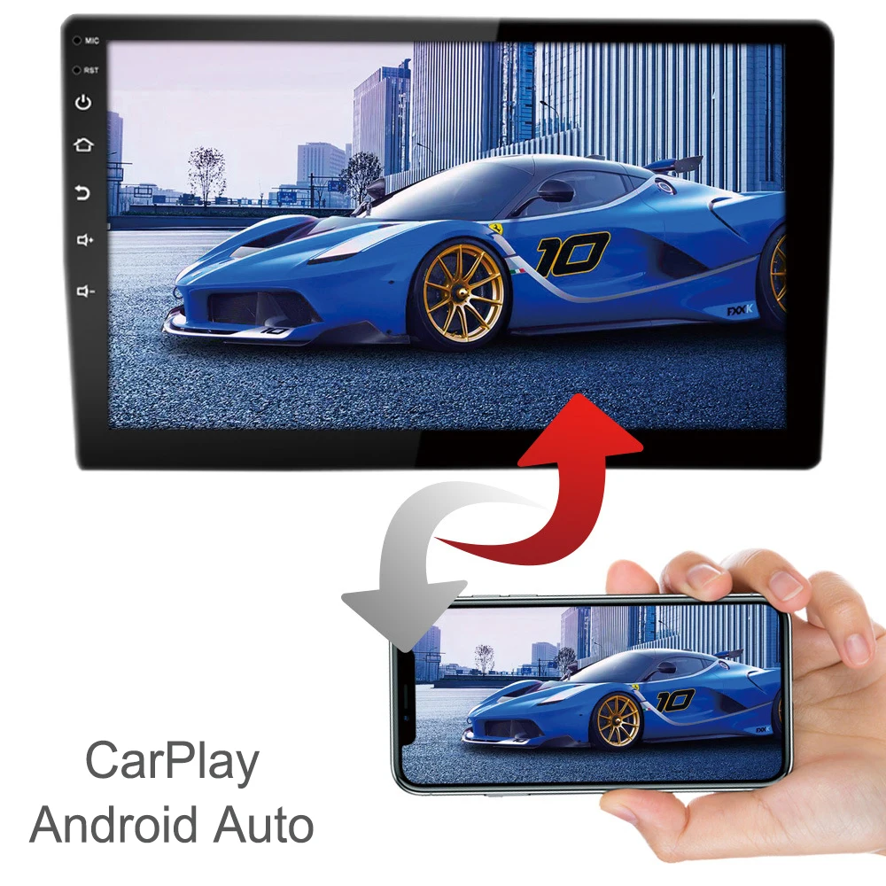 9 Inch Android Screen Car stereo multimedia system GPS Navigator Rear View monitor For BMW E46 1998-2005