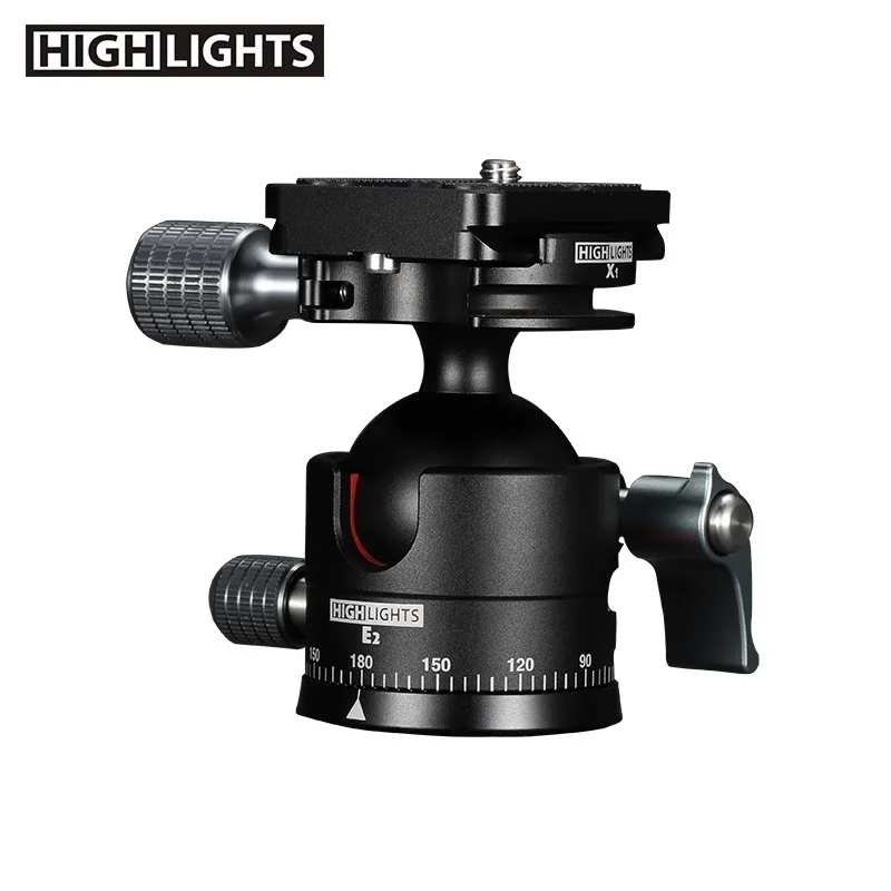 
Latest Products Maximum Load 10KG Panoramic Head Aluminum Tripod Ball Head 