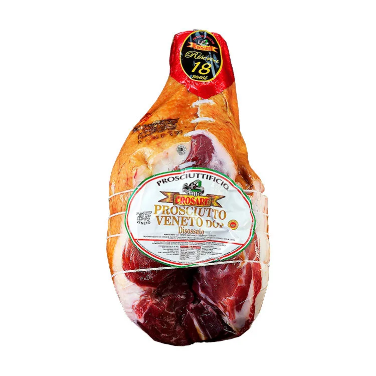 PROSCIUTTIFICIO CROSARE - Prosciutto Veneto Dop Addobbo High Quality Preserved Ham Cured Italian Pork Meat Ham