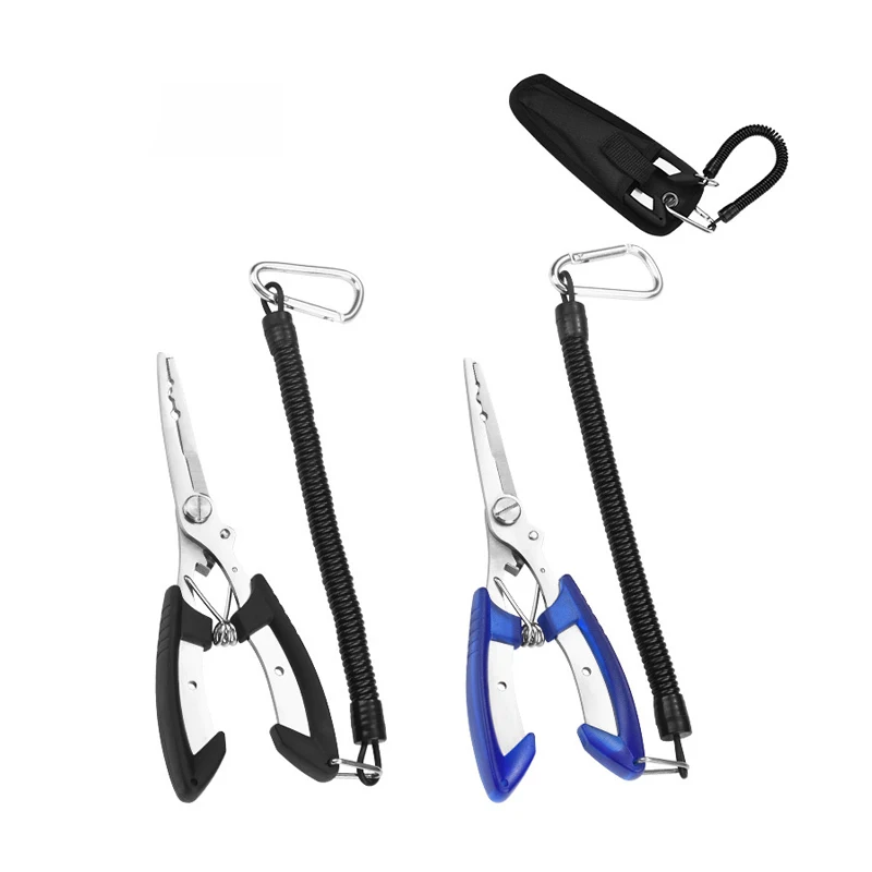 Multifunctional Lure Fishing Pliers Fishing Line Scissors Stainless Steel Fish Control Pliers