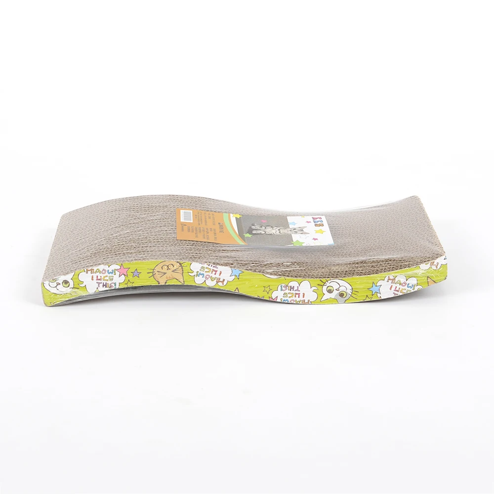 Wholesale Pet Sisal Corrugated Toy Cat Scratch Board Pad Scratcher
