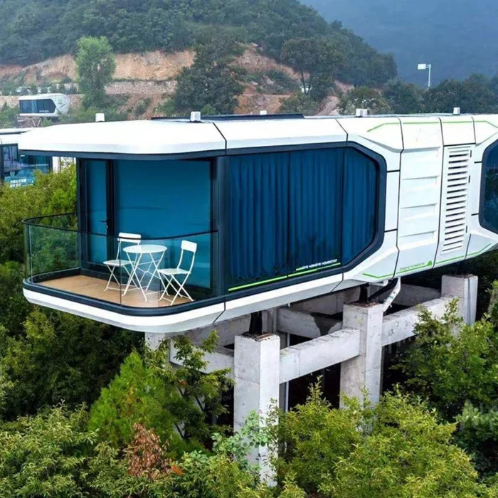 Ready-Made Modular Portable Container House Prefabricated Modern Room Living Space Capsule