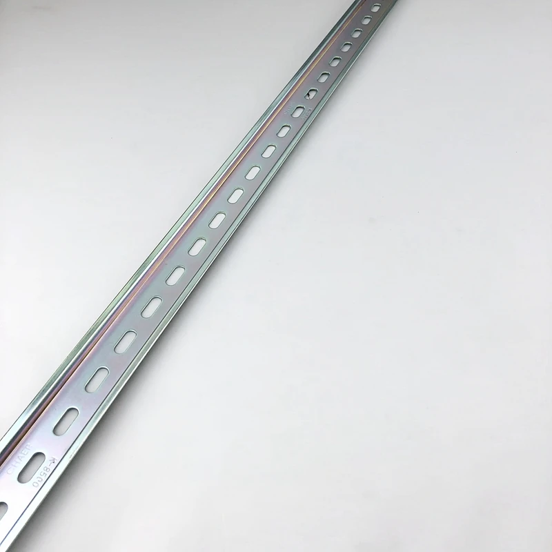 35mmX7.5mm steel rail galvanized for switchgear mounting