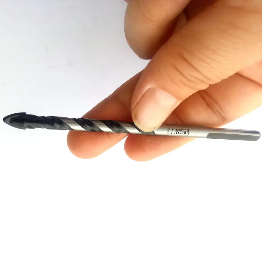 Factory direct selling ceramic brick wall glass drilling multifunctional alloy twist triangle drill bit king drill