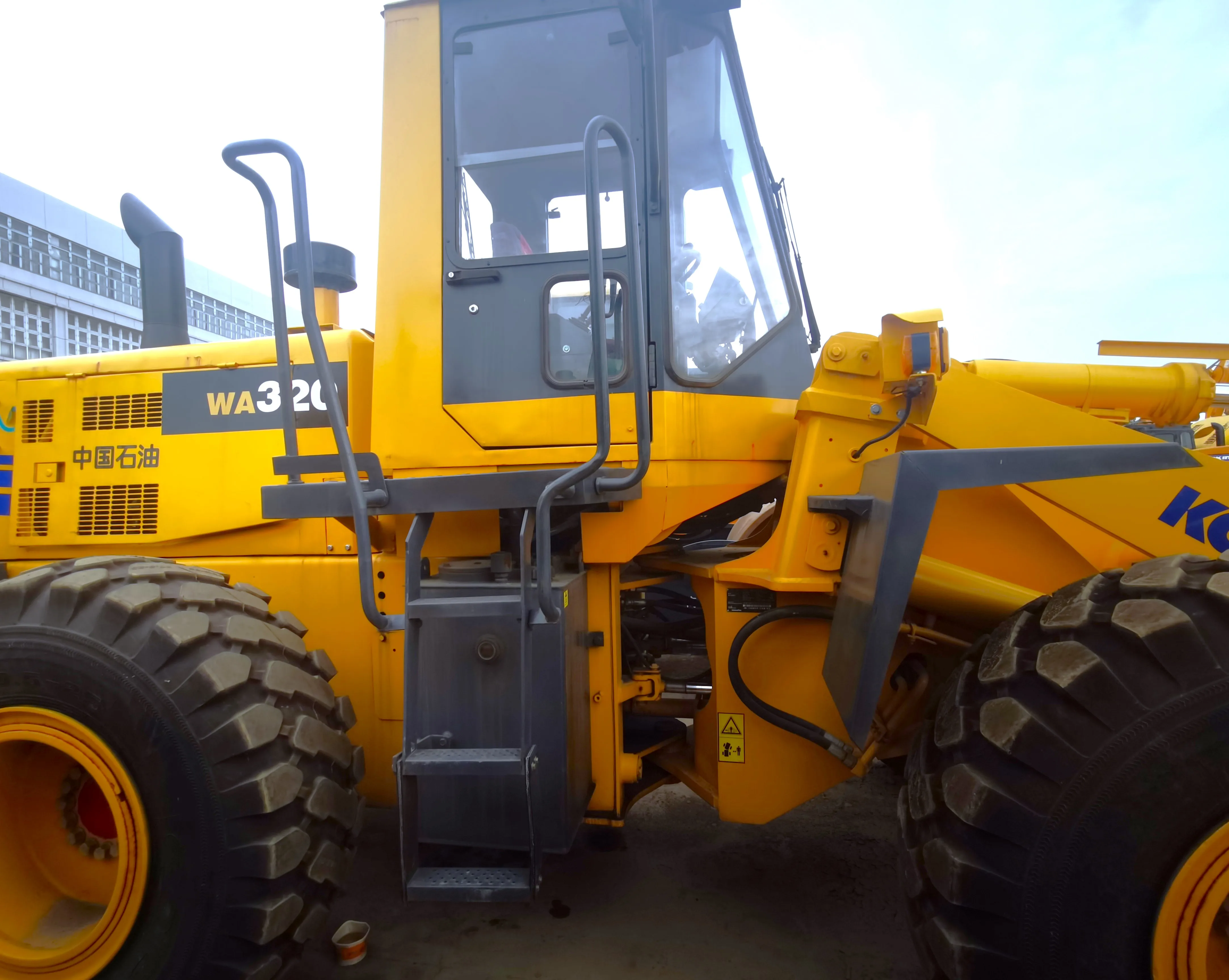 2023 Japan Komatsu WA320 loader 99% new 114KW Komatsu original engine large capacity bucket loader