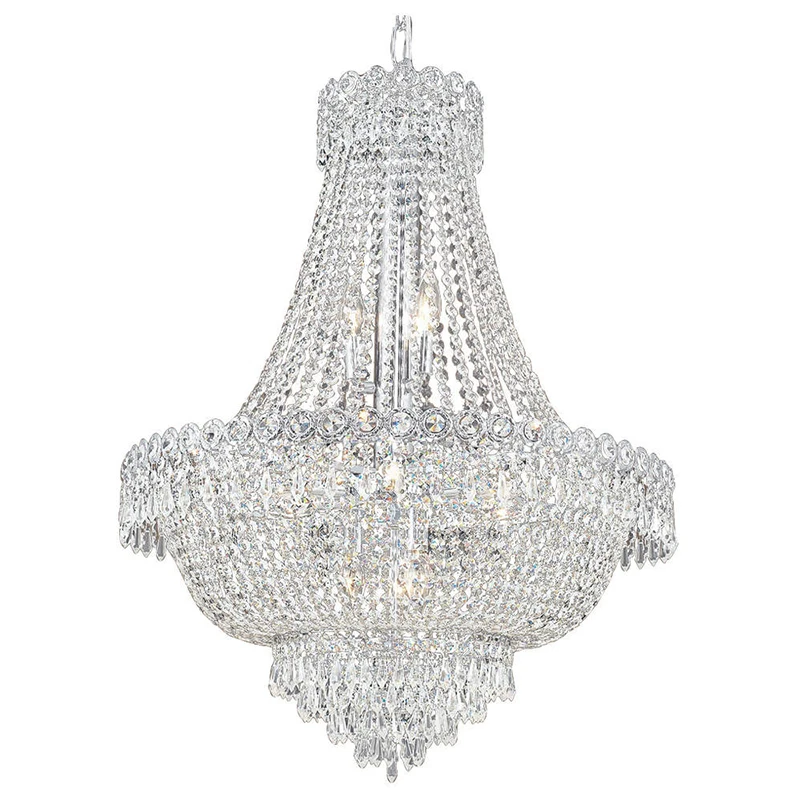 Оптовая продажа Золотая Империя винтажная хрустальная люстра огни