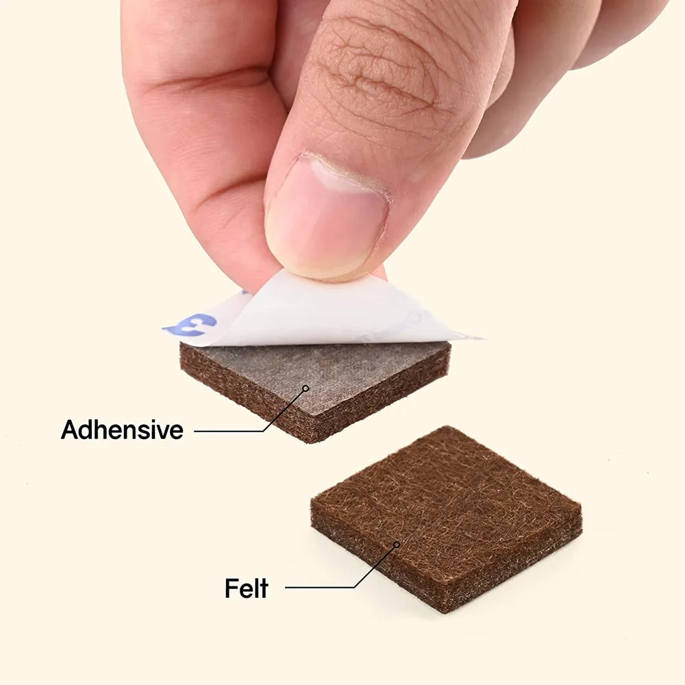 133 PCS Premium Furniture Pads Hardwood floor Protector self adhesive Furniture Felt Pads for chair Legs