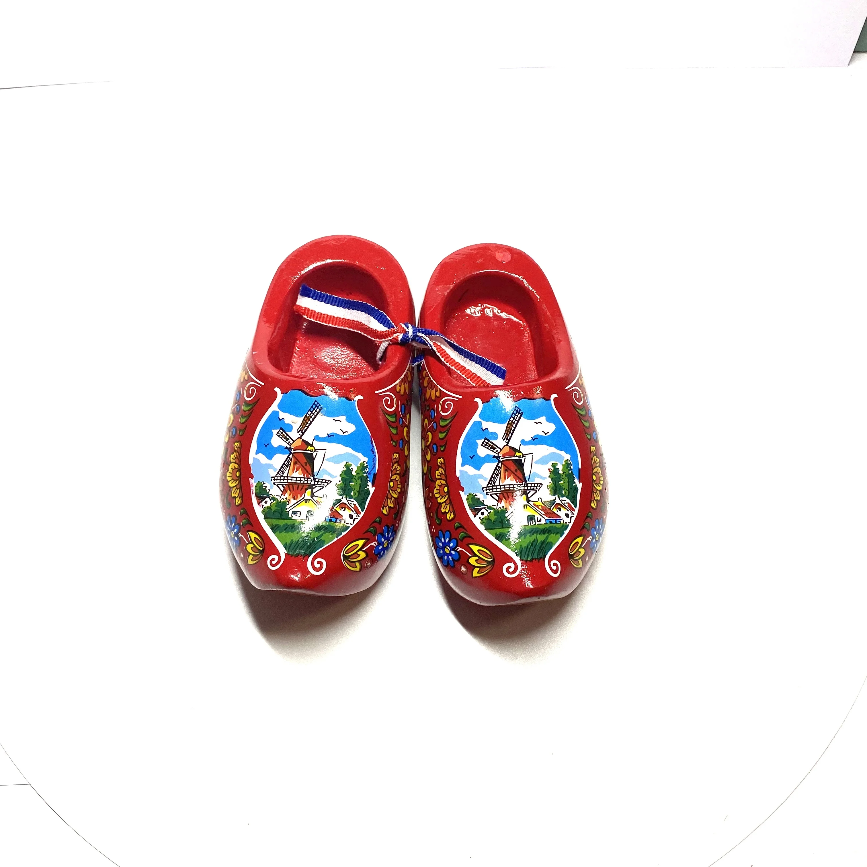 Customized Wooden Crafts Holland Souvenirs Wooden Shoes Dutch Clogs