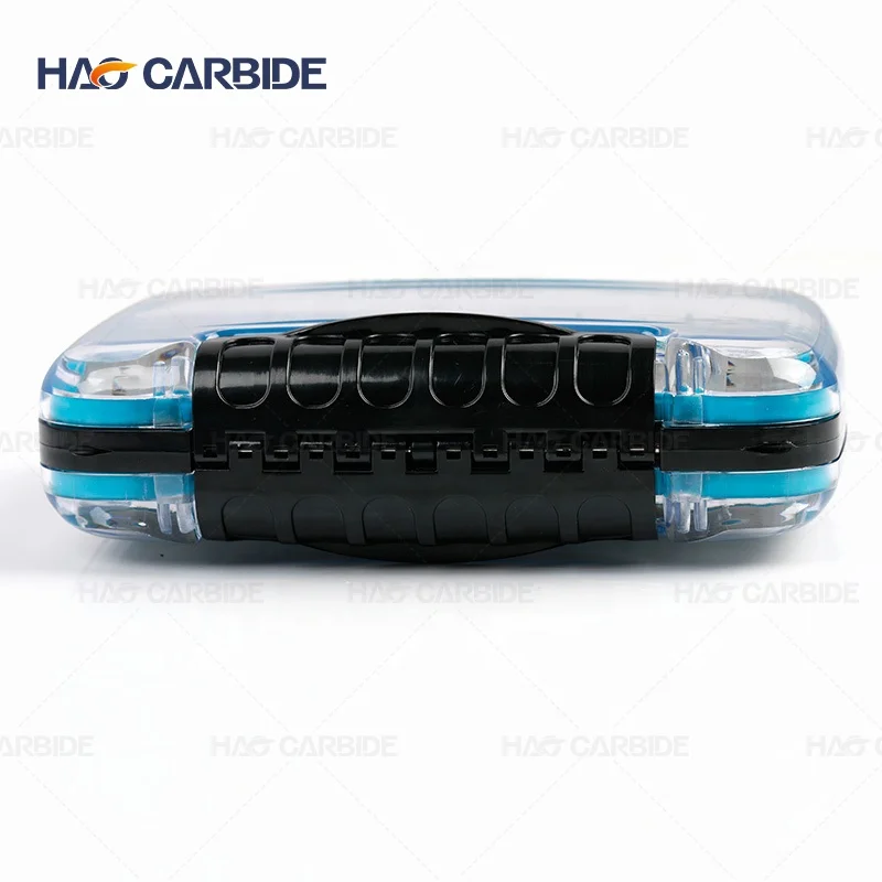 Waterproof double side fishing tackle box fly fishing flies Storage box