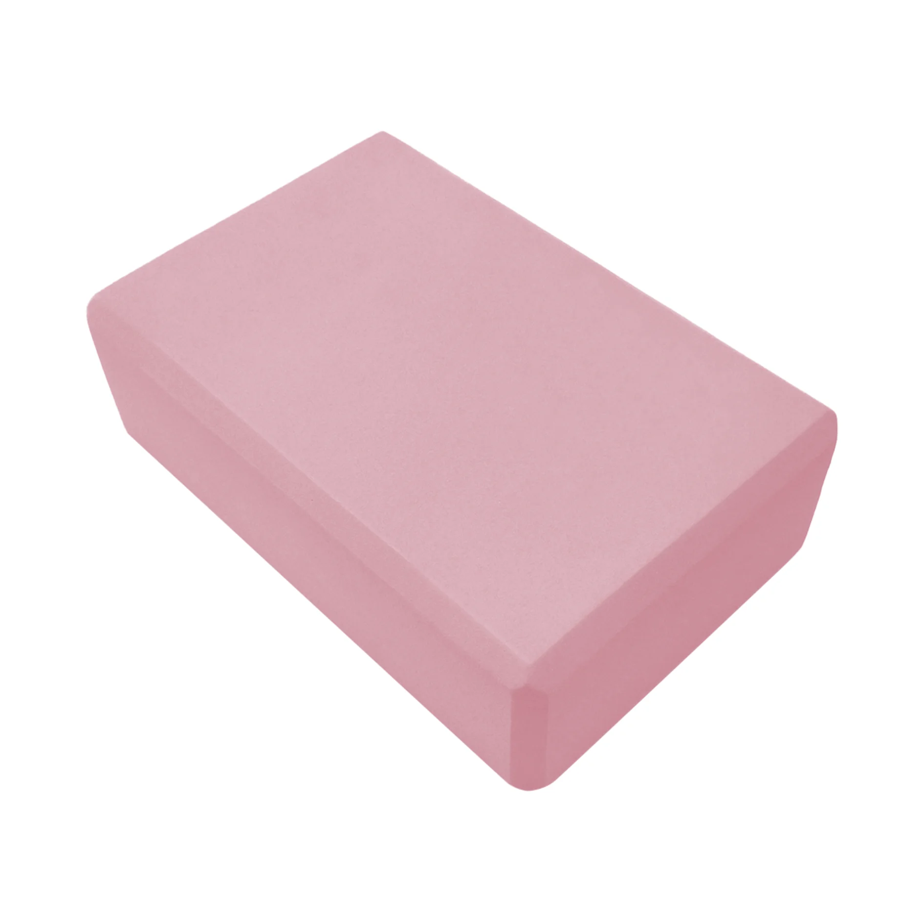 Custom colorful Eco-Friendly High Density EVA Foam Yoga Blocks Round Corner For Fitness and Pilates Exercise With Logo