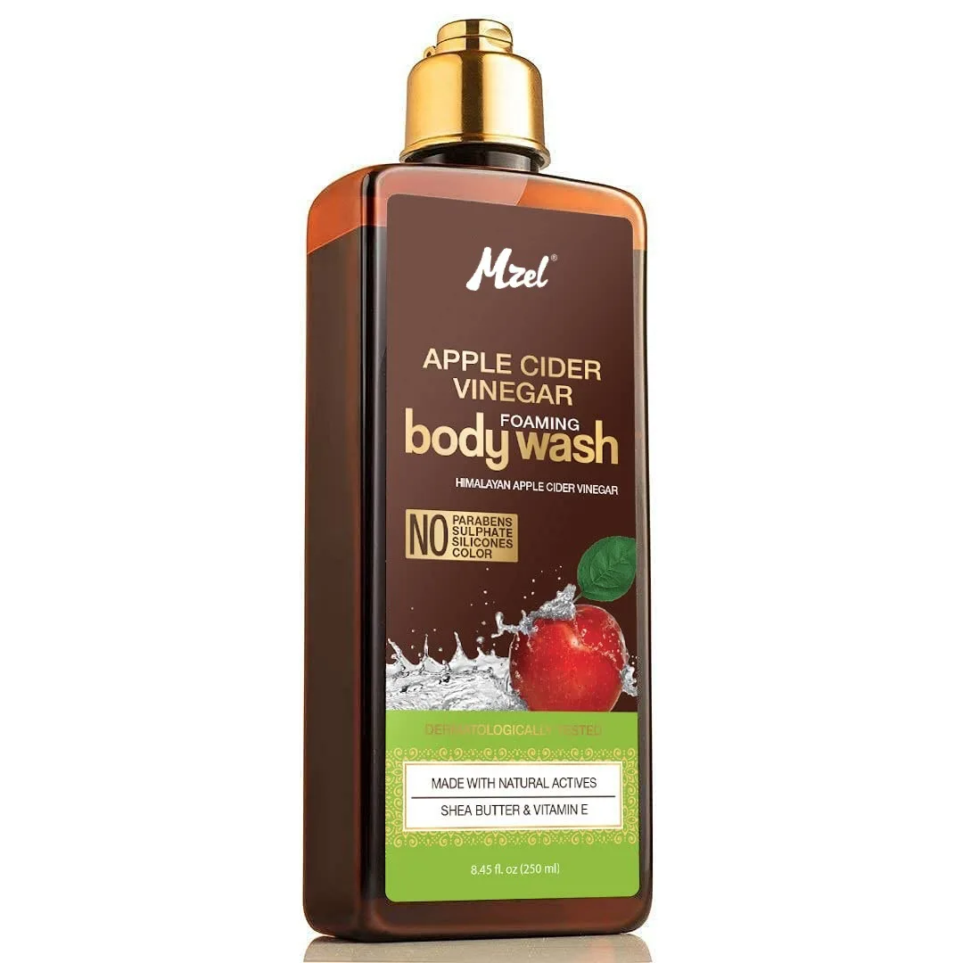 Private Label Natural Apple Cider Vinegar Body Wash Deep Cleaning and Moisturizing Shower Gel