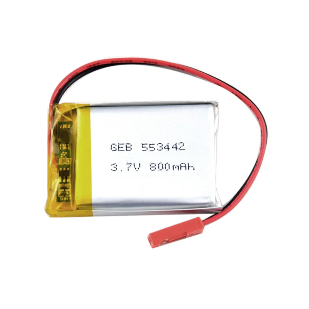 GEB 553442 lipo 3,7 v 800mah литий-ионная аккумуляторная батарея литий-полимерная батарея для электронных устройств