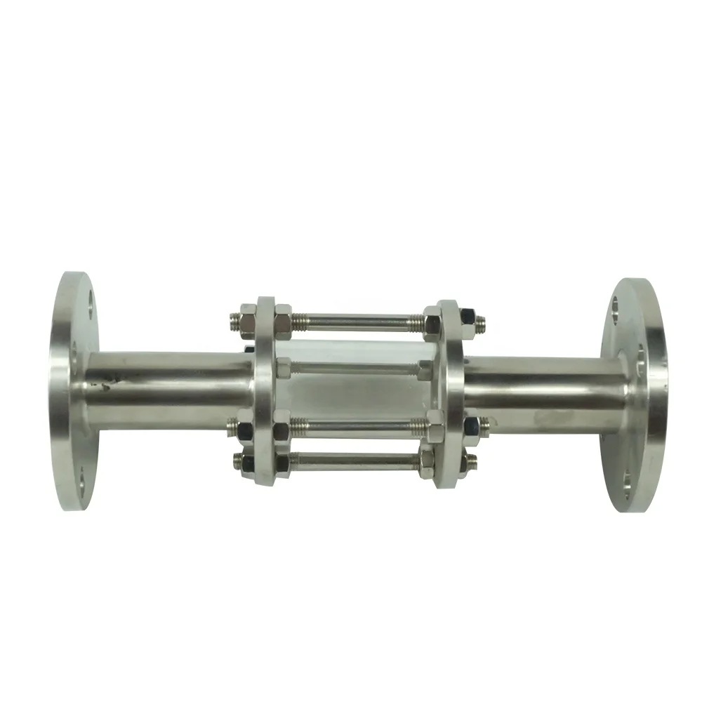 DKV Flange Sight Glass DN50 Stainless steel  Mirror Straight Through flange sight glass