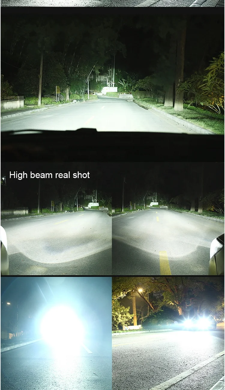 Infitary 12V turbine fan LED Headlight Bulbs Y6D canbus auto faro led 4X4 offrood Retrofit H4 bi led projector head light