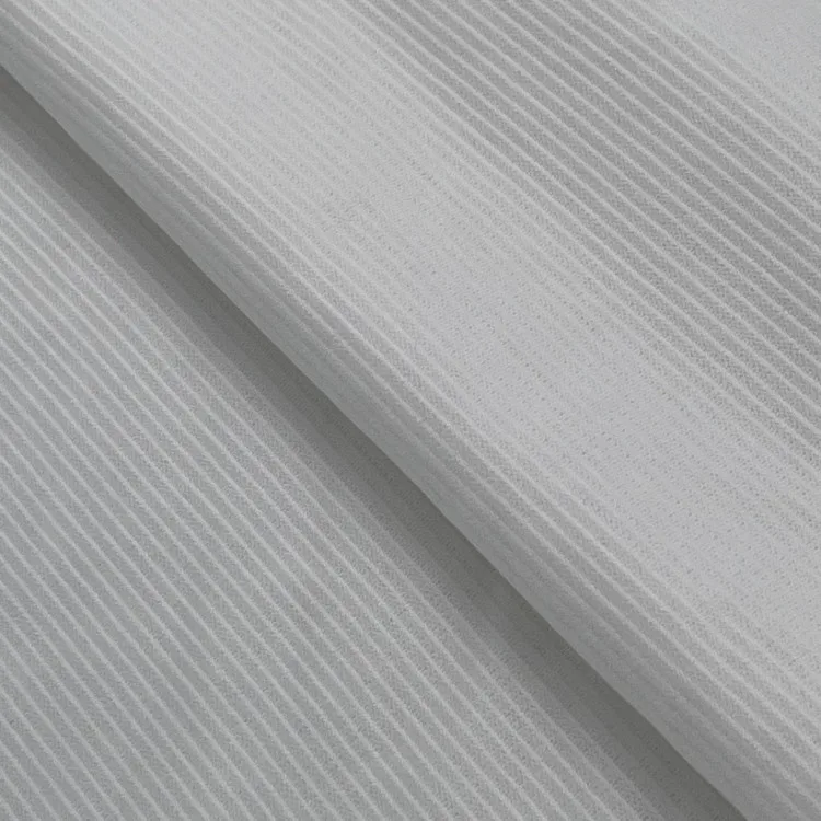 Microfiber Cotton Spandex Plain Knitted Fabrics Custom Cotton Spandex Pointelle Knit Fabric For Clothing