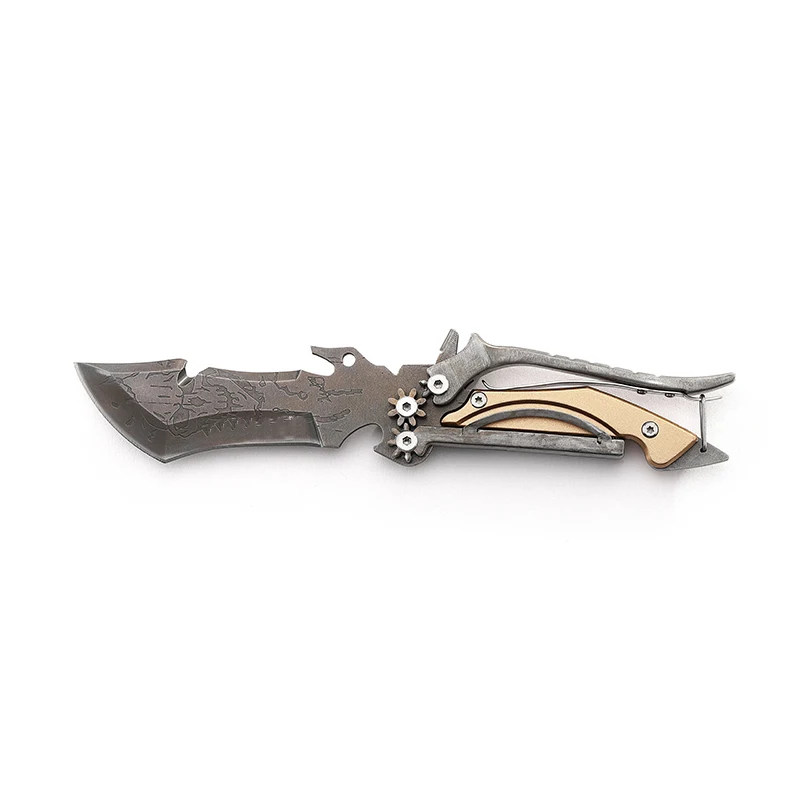 Outdoor multi-purpose 3Cr13 stainless steel straight knife Camping Survival tool Knife  multi-purpose scissors
