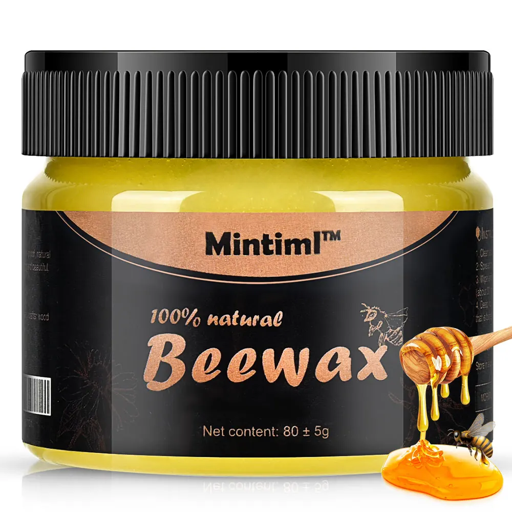 100% Natural Furniture Polishes Wax Wood Seasoning Beeswax