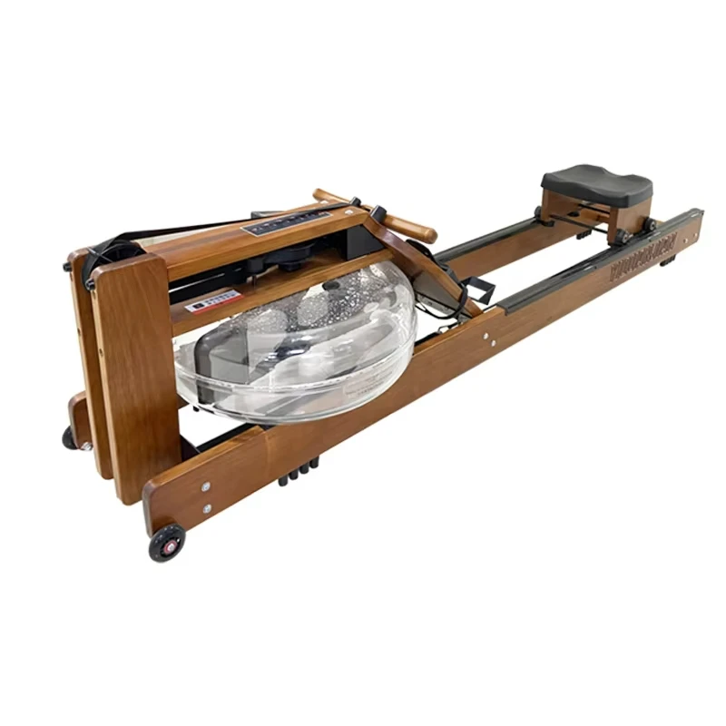 New Design High Quality Commercial Adjustable Resistance Water Rowing Machine / Iron Water Rower For Home Use