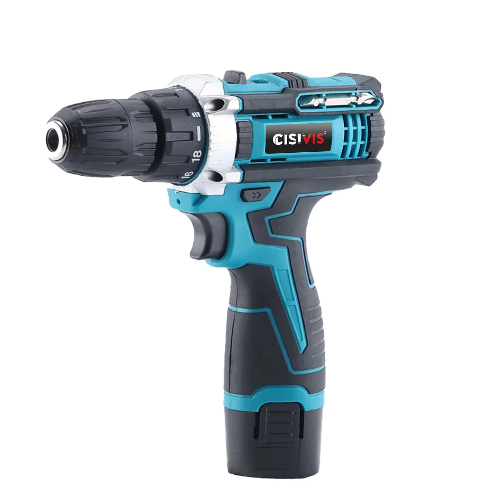 Portable 12V 300W Cordless Electric Drill Handheld Mini Machine Impact Lithium Battery Tools Set Wood Application OEM Supported