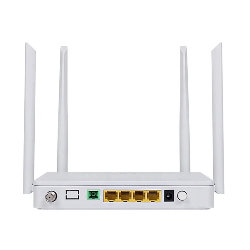 Ftth Xpon 4ge Port Epon Gpon Onu Ac Dual Band Banda Catv Realtek Passive Optical Receiver Wifi 2.4ghz 5ghz Pon Ont Network