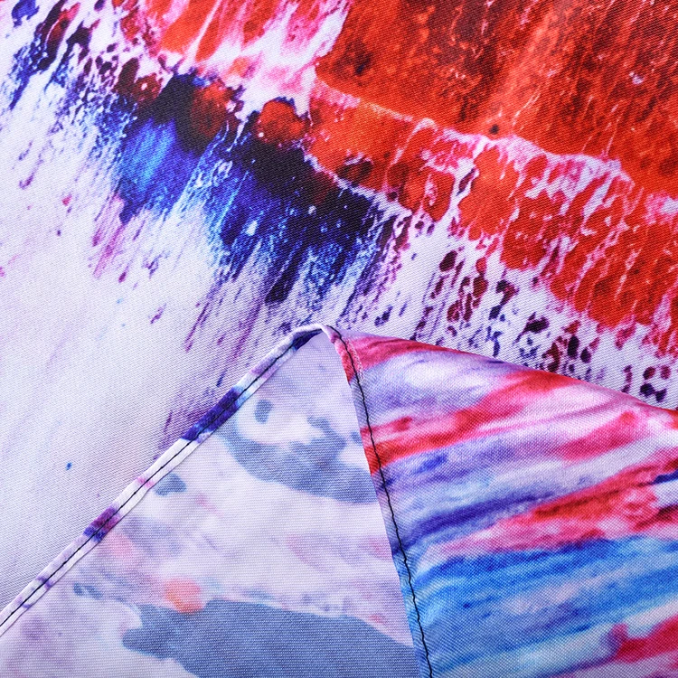 Long size Winter neck luxury brand Shawl Scarf With Tassel custom print design silk Pashmina