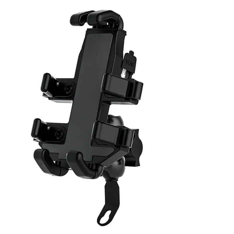 Multi-function 5V 2A motorcycle phone charger kit for 4-7' smartphone