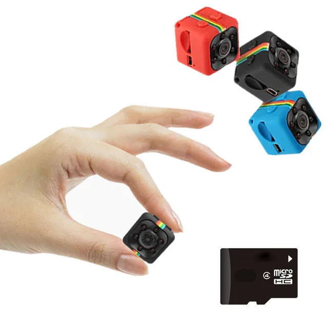 Amazon Hot Selling Cheap Price SQ11 APP Mini Camera World Very Small Size 1080P Hidden Video Spy Camcorder