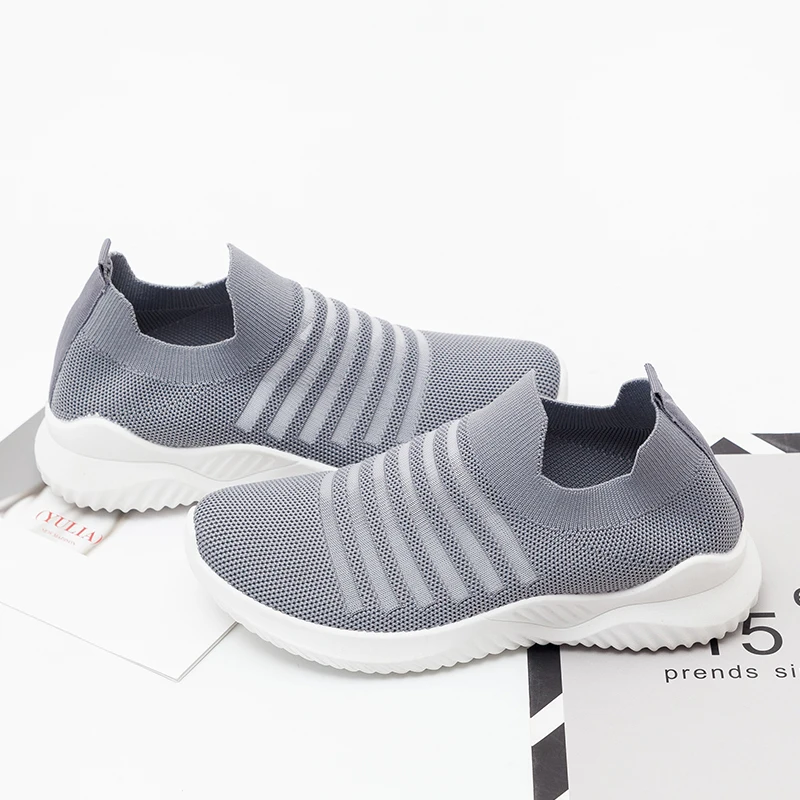 Bairuilun Zapatillas Deportivas y De Punto Para Mujer элегантная обувь для ходьбы женщин