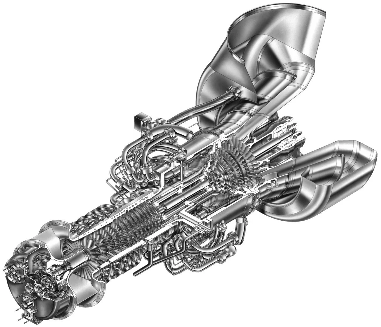 Used T70 Solar Turbine 10801S Gas Turbine for Electricity Generation Generator with Core Engine Component Second-Hand Plant