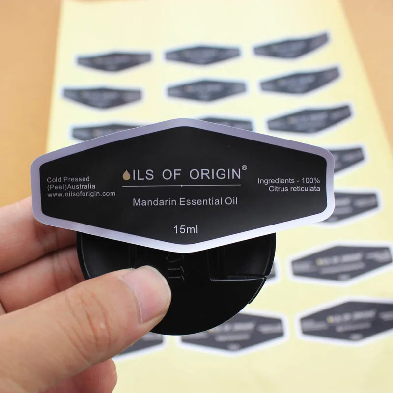 Manufacturer full color custom qc pass sticker label,adhesive waterproof custom vinyl label sticker
