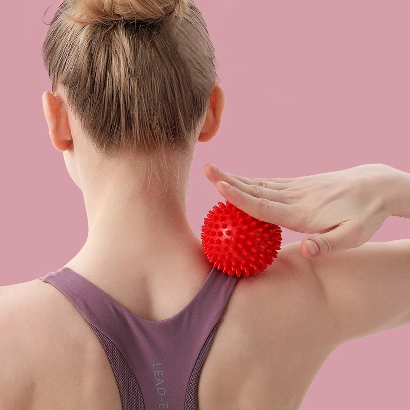 Wholesale PVC Yoga Spike Balls Release Foot Leg Back Shoulder Balls Roller Massager Spiky Massage Ball