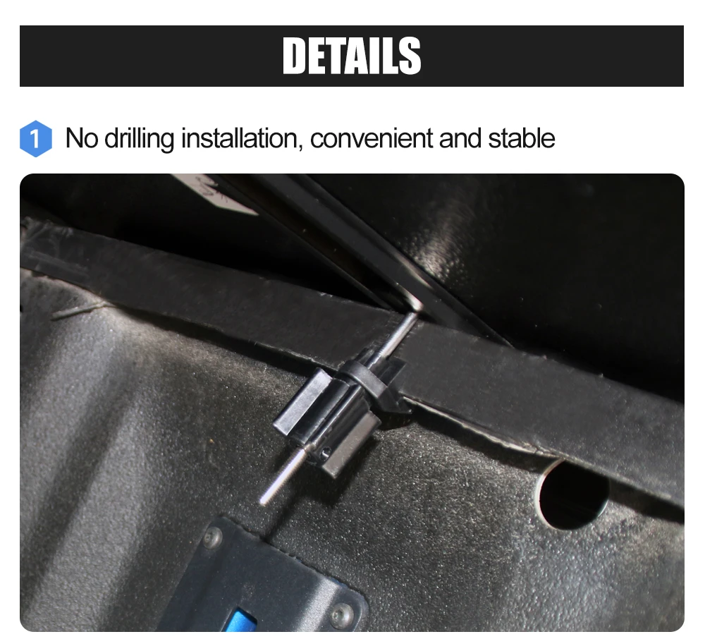 Zolionwil Navara Parts Fold Tonneau Cover Pick Up Back Shell for Nissan Navara NP300 D23 D40