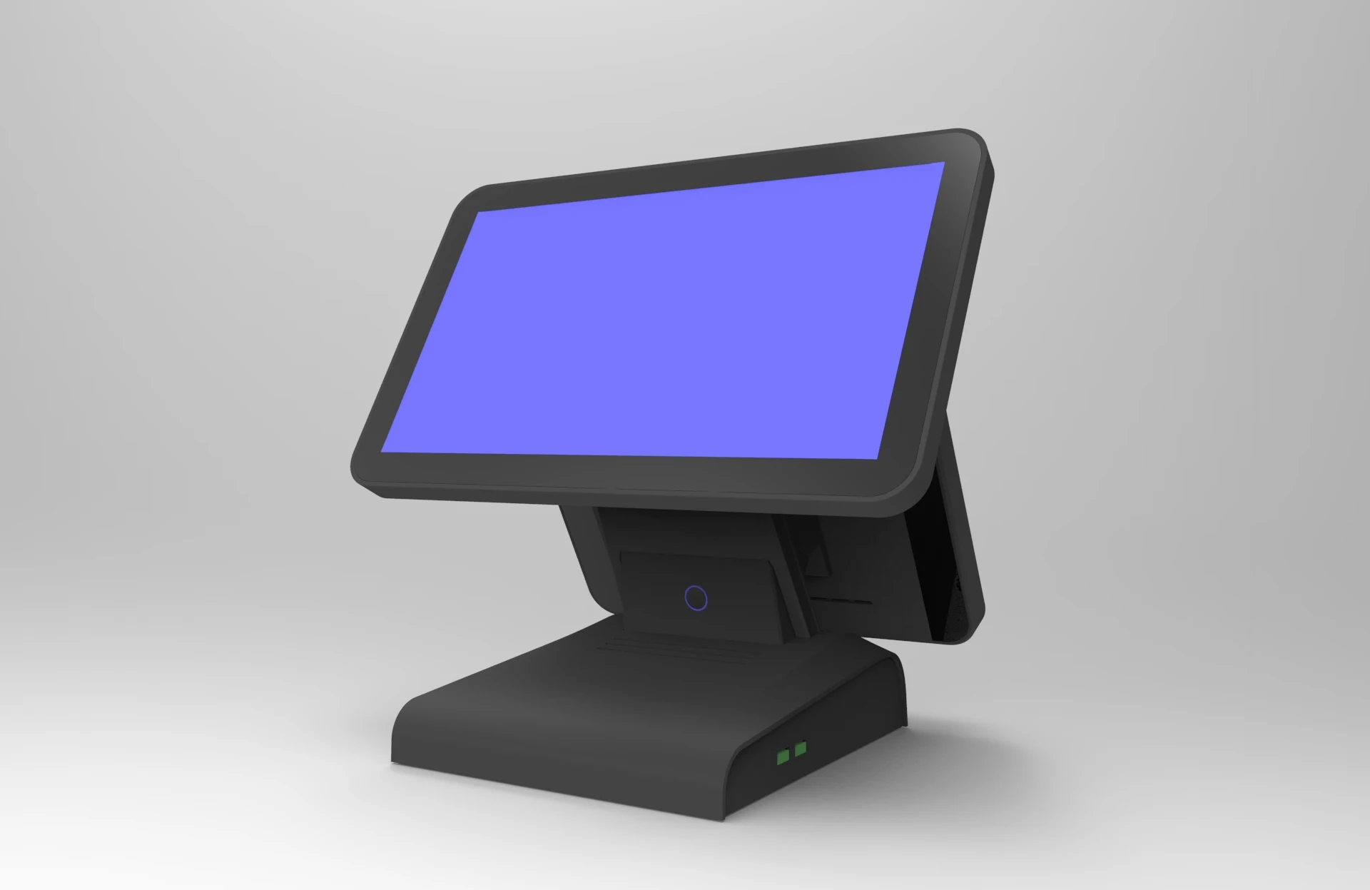 China Made 15.6/15 + 12/11.6 inch dual touch screen tpv pos printer all one ANDROID smart cashier