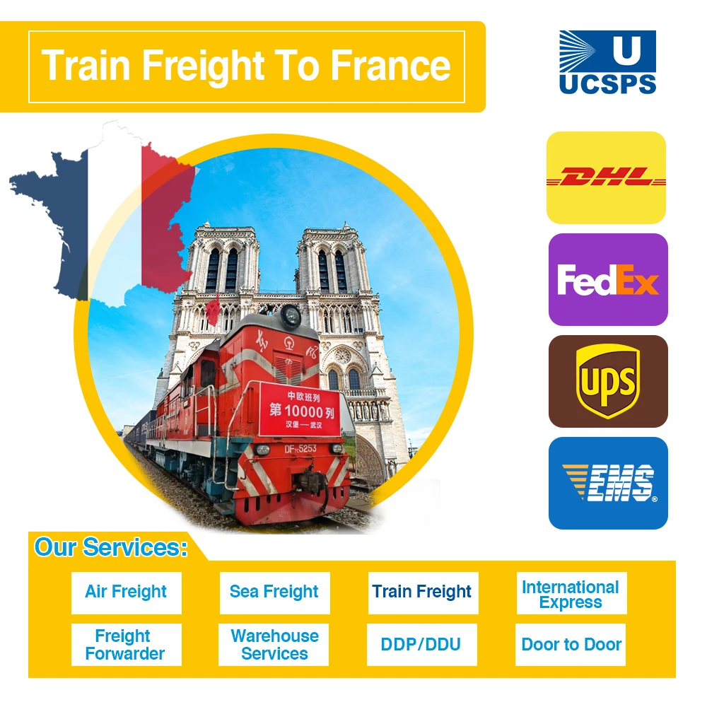 Дешевая доставка поездов из Китая во франку ddp от двери до экспедитор двухстороннее таможенное
