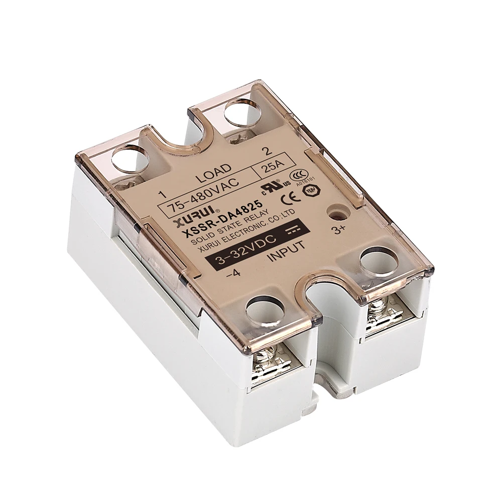 Твердотельное реле 220vac ssr 10a / 25a 40a 50a 60a 75a 80a 90a