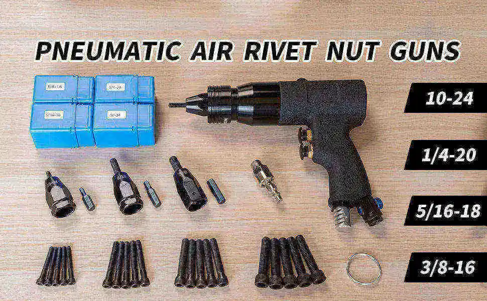 Industrial Automatic Self-Tapping Pneumatic Screwdriver Rivet Nut Tool