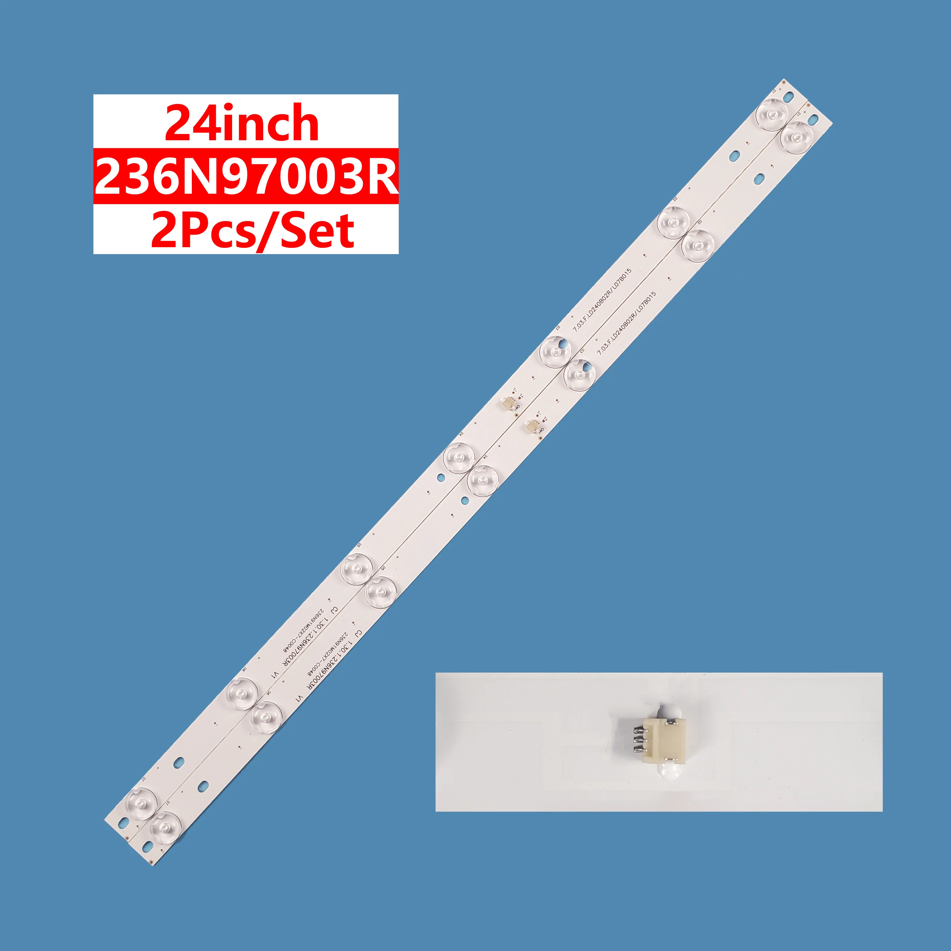 TV led backlight strip 1.30.1.236N97003R V1 For 24inch TV LED tv strip light lcd backlight
