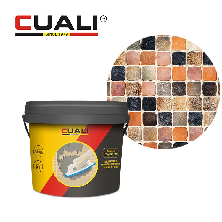 Grout Epoxy 3.5kg Epoxy Tile Grout Bathroom Ceramic Tile Grout Sealant Clear Epoxy Resin Sealing filler