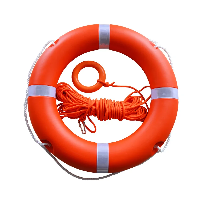 direct sales Life Buoy Swim Pool Rescue Life Guard Water Floating Buoy Marine Rescue Ring 1.5kg 2.5kg 4.3kg for Sale