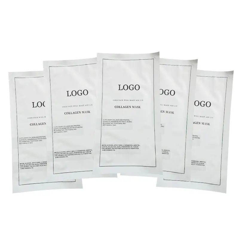 Private label Natural Moisturizing korean Bio-collagen Real Deep Mask Anti-Wrinkle Face Anti Aging Soluble Collagen Absorb Mask