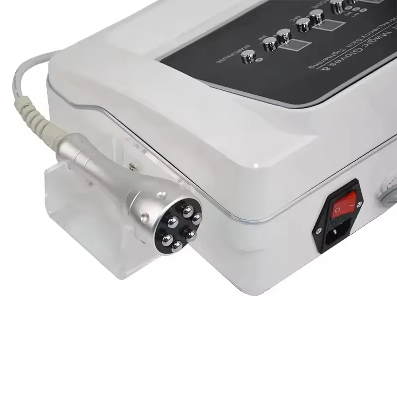 microcurrent ems facial toning device anti aging hand treatments face neck lift massage glove microcurrents for face machine