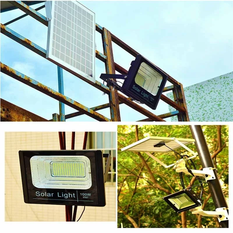 Мощные светодиодные уличные светильники мощностью 25 Вт, спортивное освещение, защита ландшафта, световой поток, Солнечный Прожектор