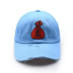 Custom 6 Panel Embroidery Logo Baseball Cap,Waterproof Laser Cut Drilled Hole Perforated Polyester Hat,Curved Brim Sports Caps