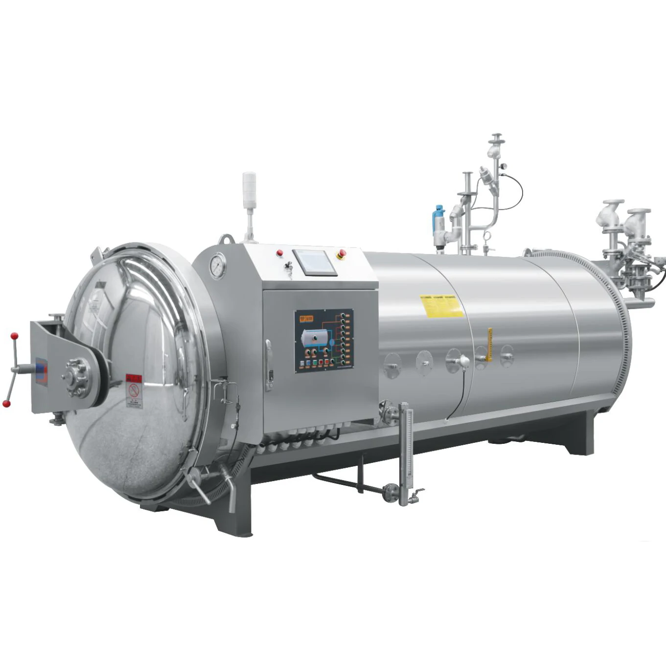 DTS Low price high quality canned tuna  fish retort with steam generator