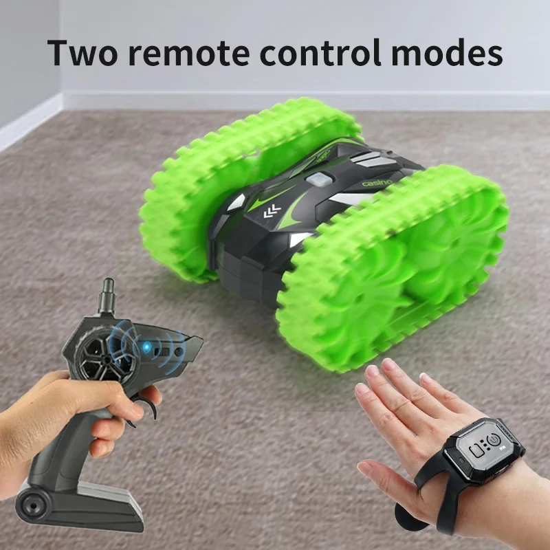 1: 20 2.4G 360 Degree Radio Remote Control Amphibious Double Sided High Speed Racing Drift RC Stunt Car