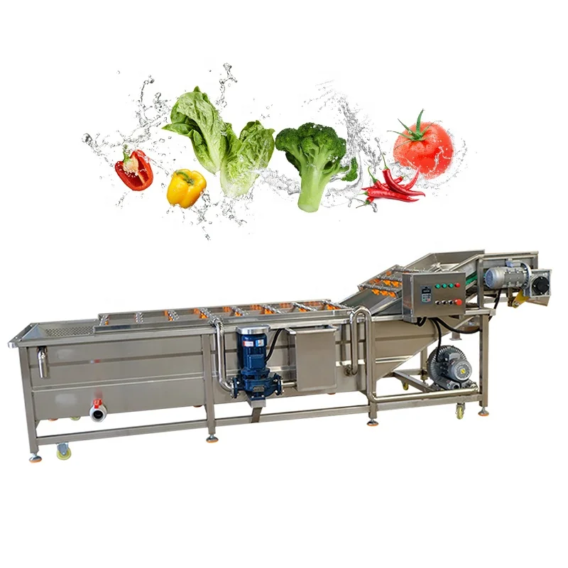 Воздушно-пузырьковая стиральная машина для очистки овощей и фруктов