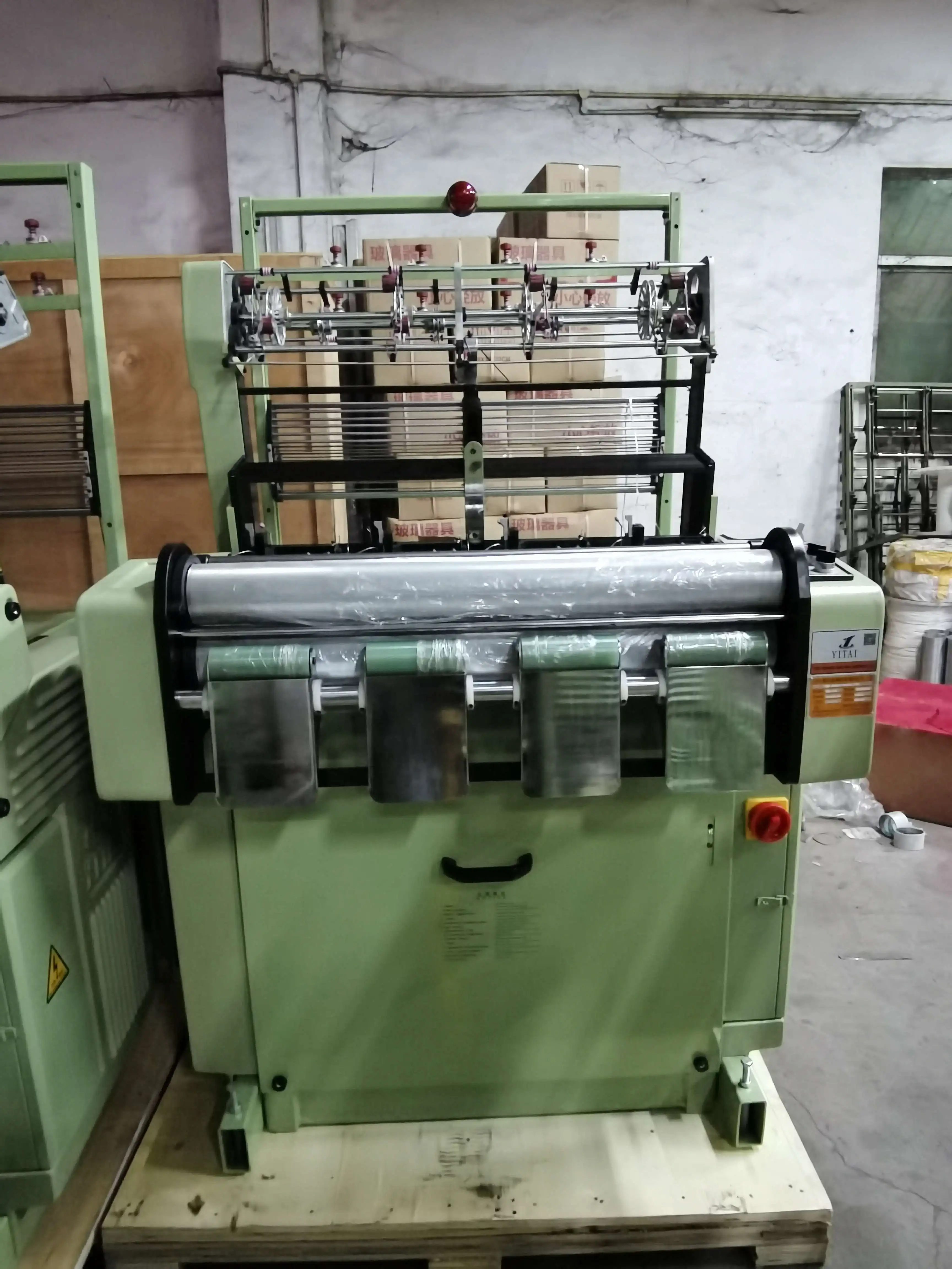 Yitai Weaving Loom Machine Weaving Elastic Non-elastic Tape Traditional Weaving Machinery