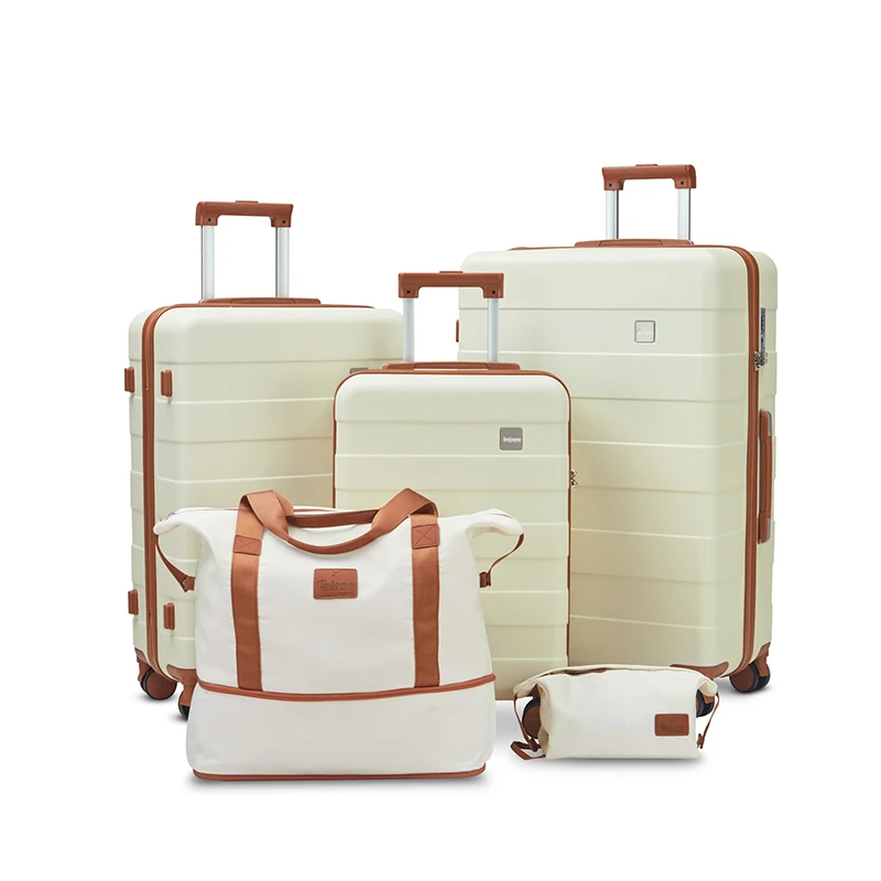 20/24/28 Inch Luxury Large Capacity Luggage Sets Pure Color Travel Bags Trolley Luggage Sets