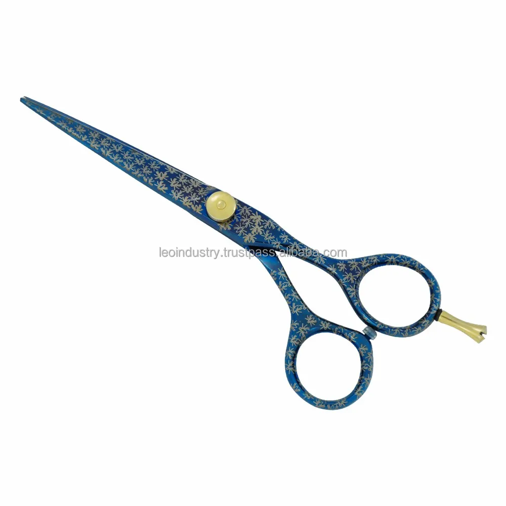 TOP GRADE Hairdressing Scissors JP 440C Professional Barbers Cutting Scissors Thinning Shears Hair Scissors
