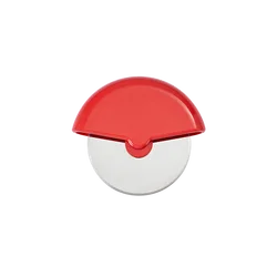 High Quality Kitchen Stainless Steel Round Pizza Cutter Wheel With PP Handle